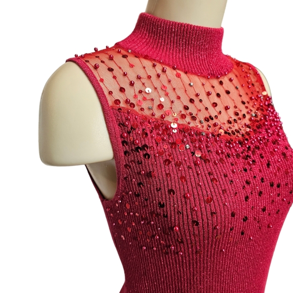 Lauren Michelle sparkly bling top. Medium - Picture 2 of 5